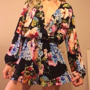 Shoe Me Your MUMU! floral romper